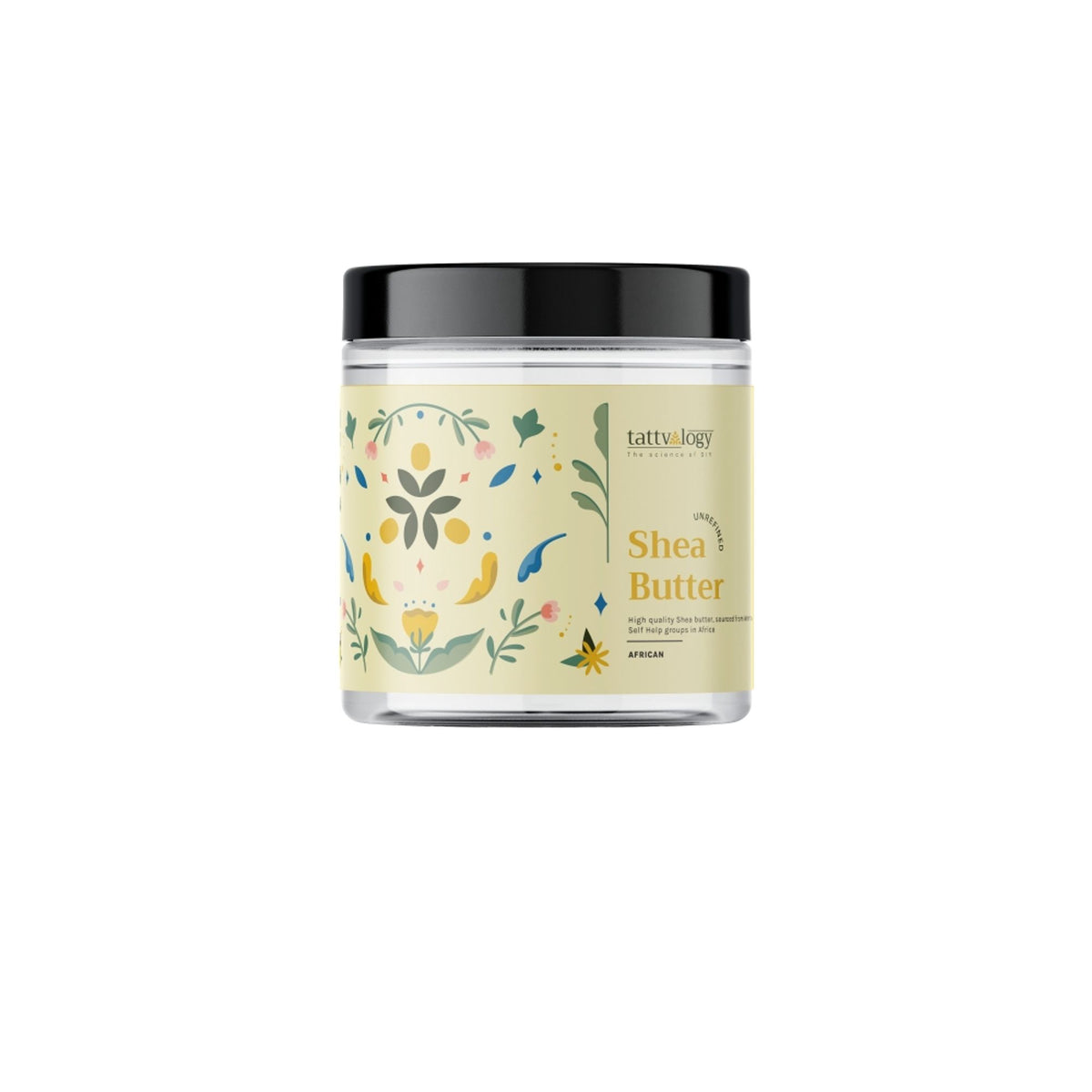 Tattvalogy African Shea Butter, Organic Raw Unrefined, Body Butter & Moisturizer, Lip Cream