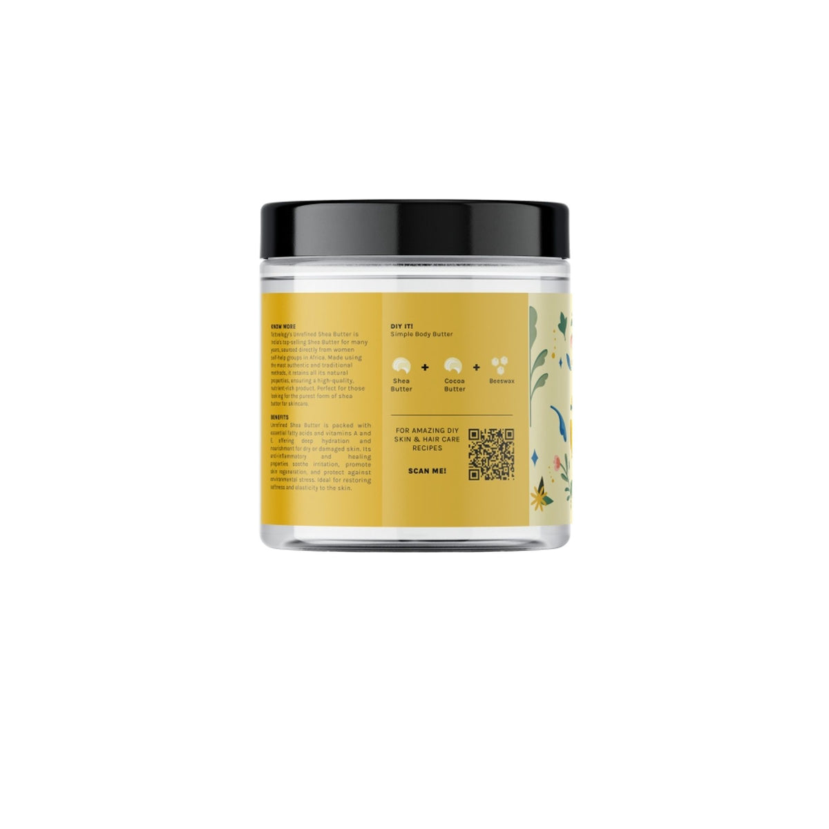 Tattvalogy African Shea Butter, Organic Raw Unrefined, Body Butter & Moisturizer, Lip Cream