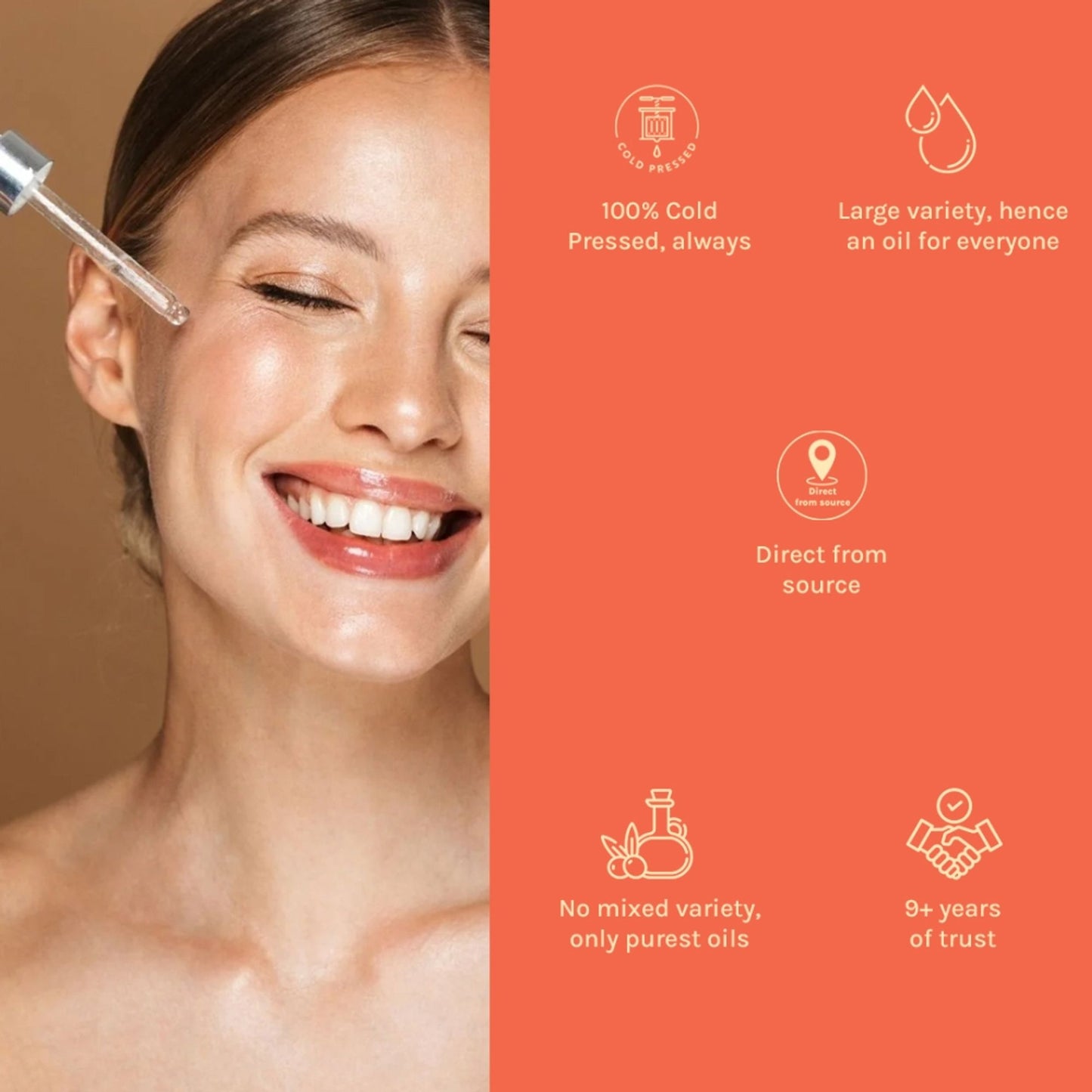 Tattvalogy Himalayan Seabuckthorn Oil - Cold Pressed, Rich in Vitamins E & C, Controls Skin Damage