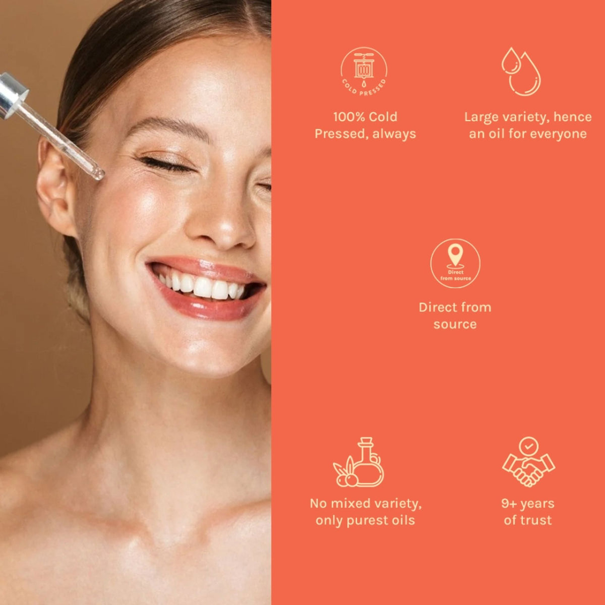 Tattvalogy Organic Grapeseed Oil - Cold Press, Reduces Fine Lines, Boosts Collagen, Evens Skin Tone