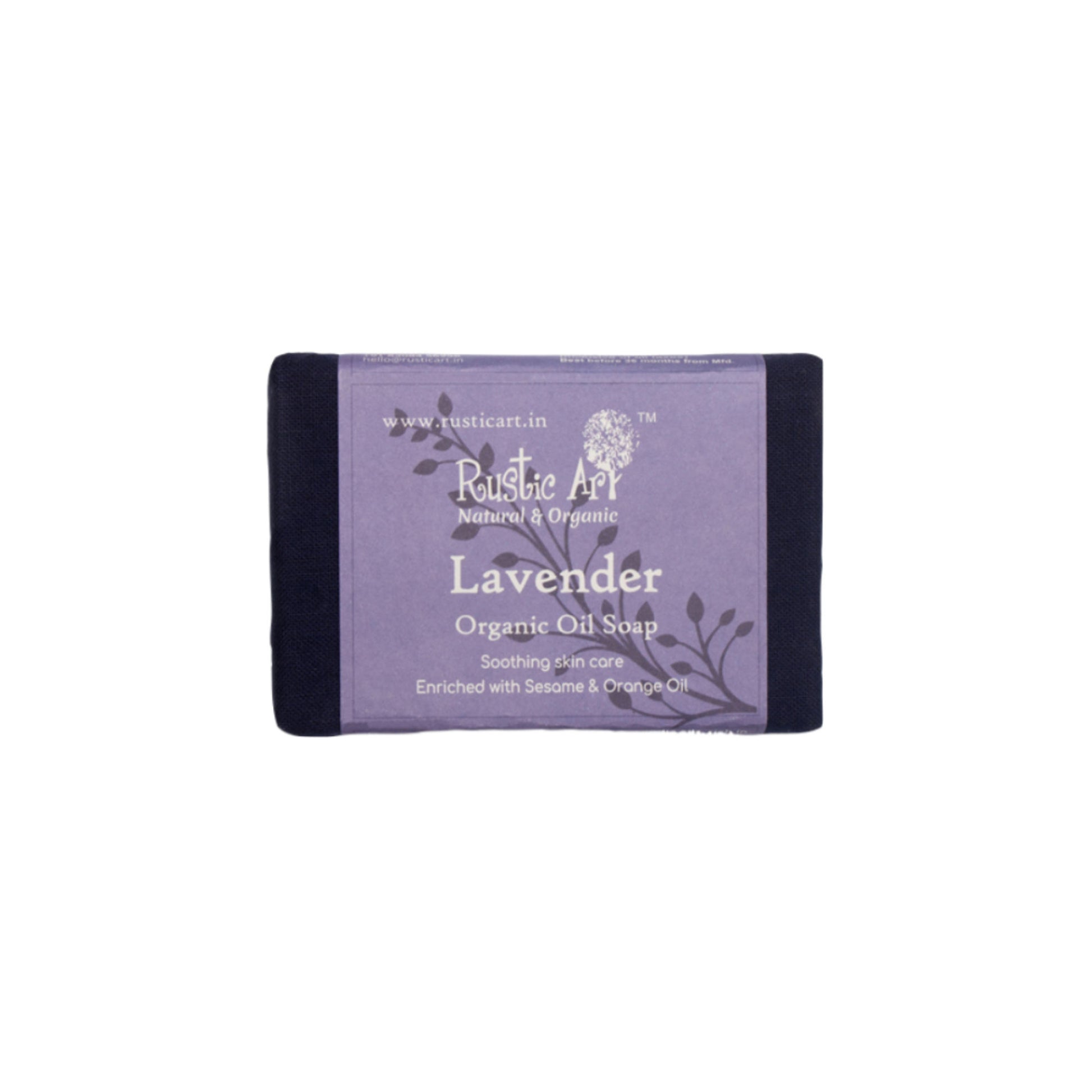 Rustic Art Organic Lavender Soap