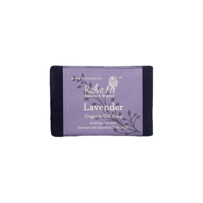 Rustic Art Organic Lavender Soap