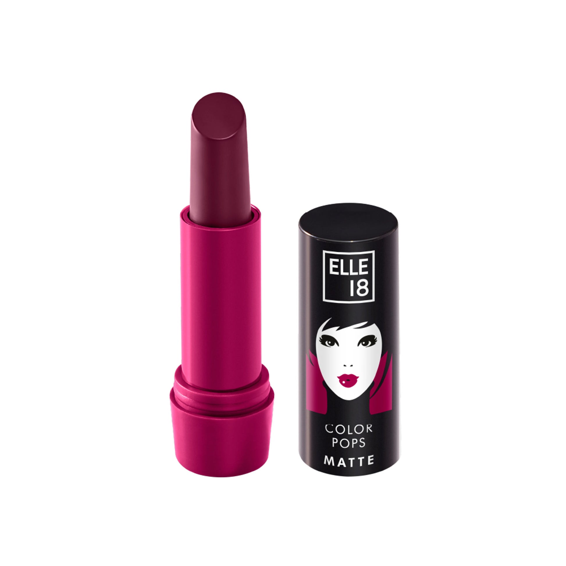 Elle 18 Color Pop Matte Lip Color - W11 Cherry Wine