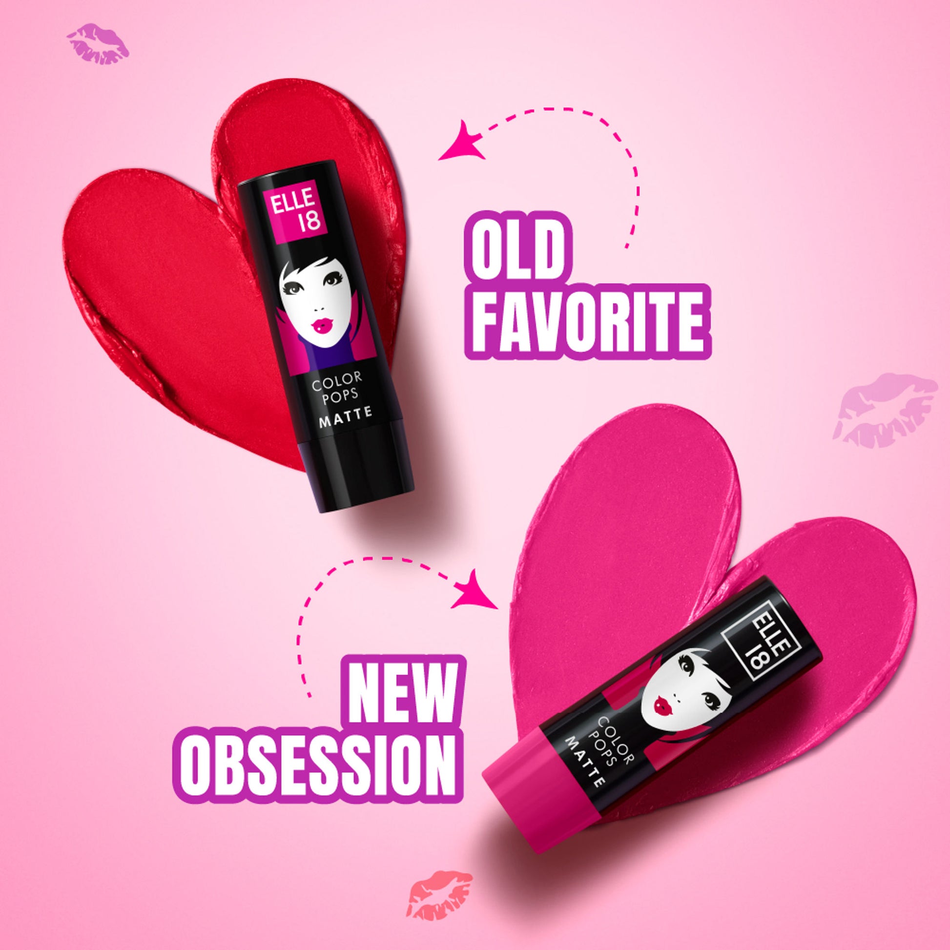 Elle 18 Color Pop Matte Lip Color - W11 Cherry Wine