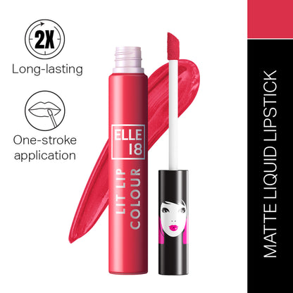 Elle 18 Liquid Lip Color - Perfect Pink