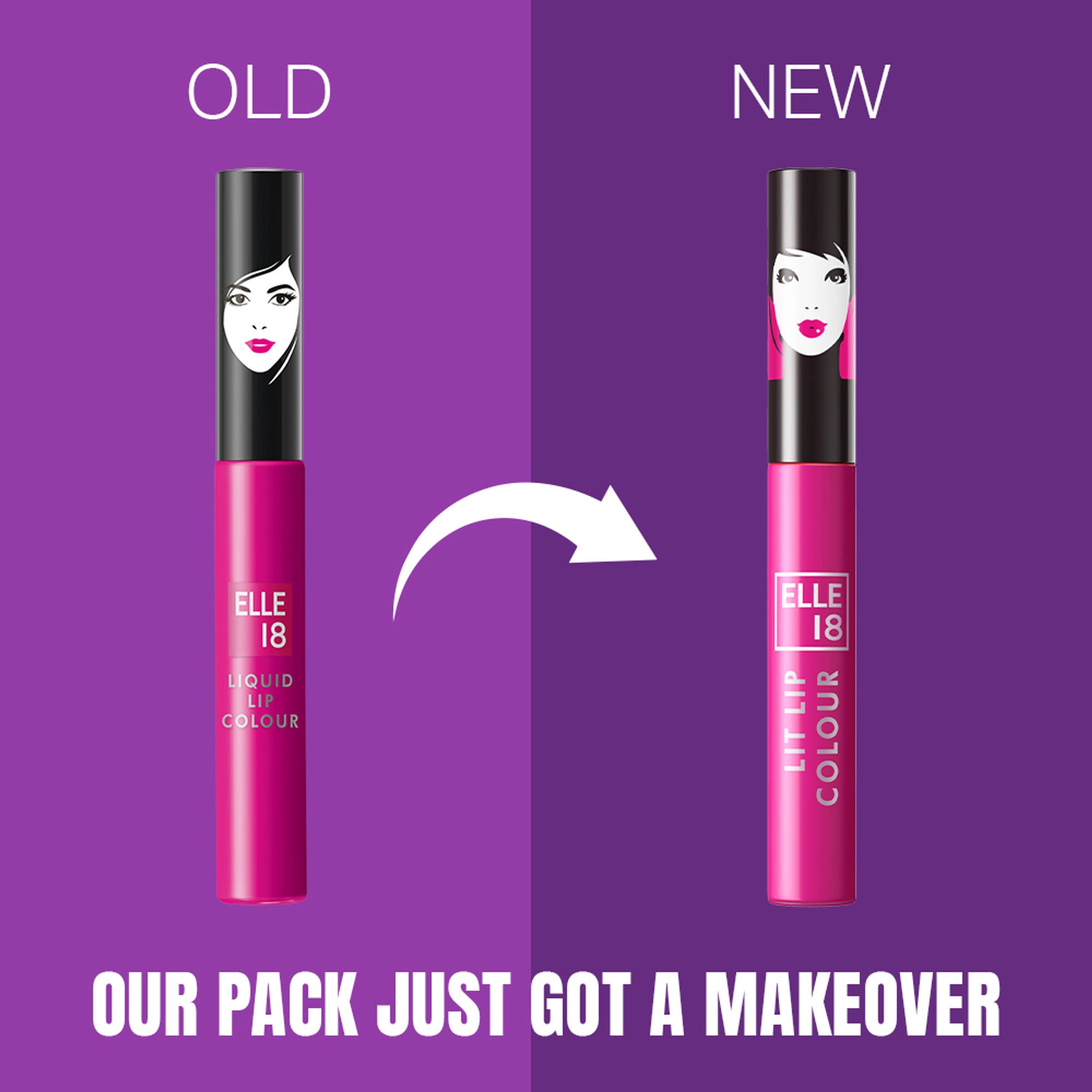 Elle 18 Liquid Lip Color - Pink Crepe