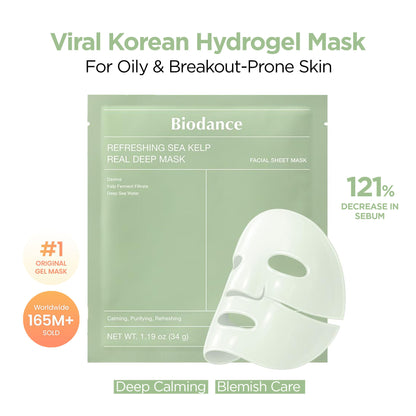 Biodance Refreshing Sea Kelp Real Deep Mask