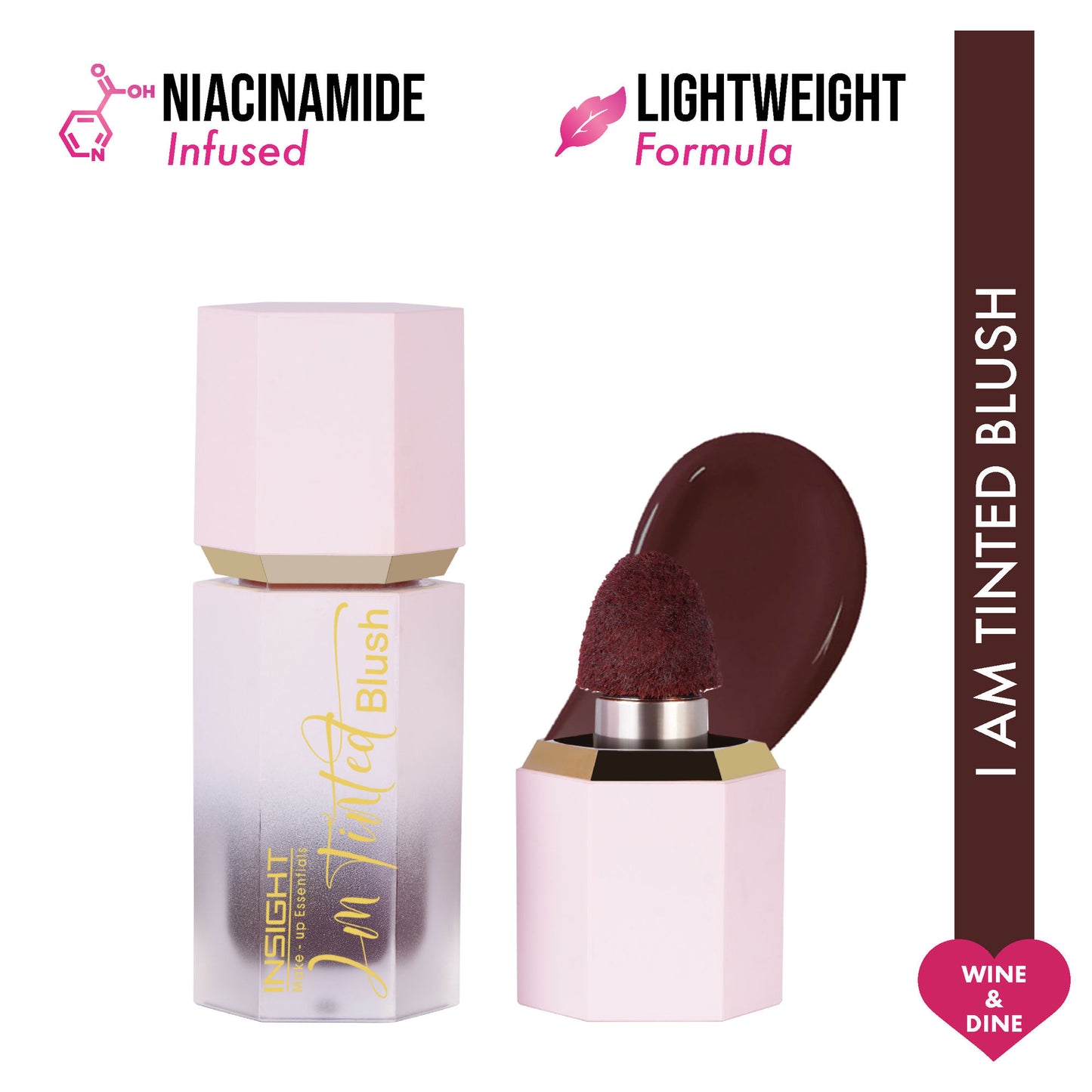 Insight Cosmetics I'M Tinted Blush - Wine Dine