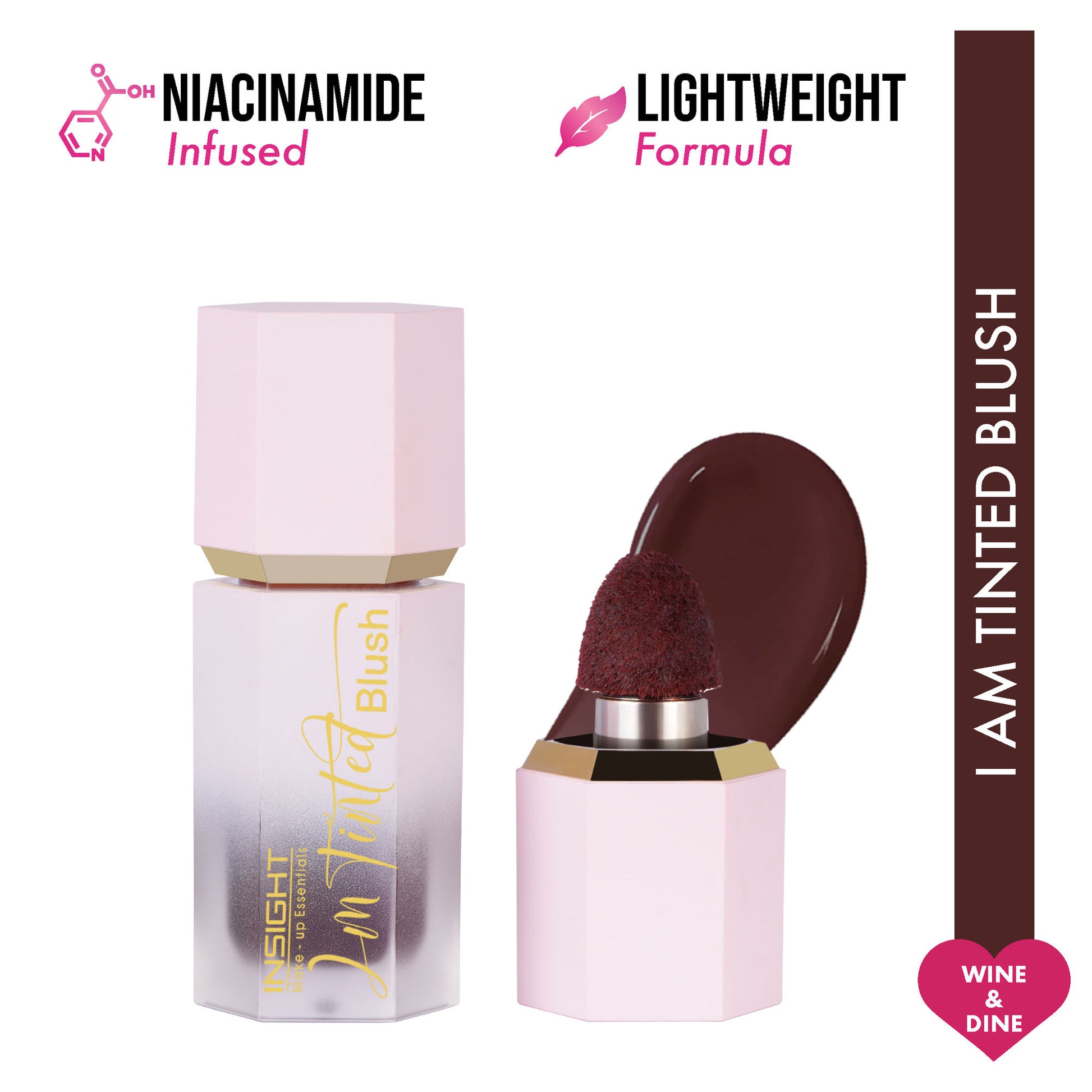 Insight Cosmetics I'M Tinted Blush - Wine Dine