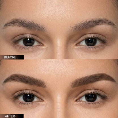 Flicka Rule With Brows Eyebrow Pencil Long Lasting Waterproof & Smudgeproof Buildable Color - Brown
