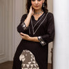 Dhiyona IE Quirky Printed Straight Kurta With Trousers