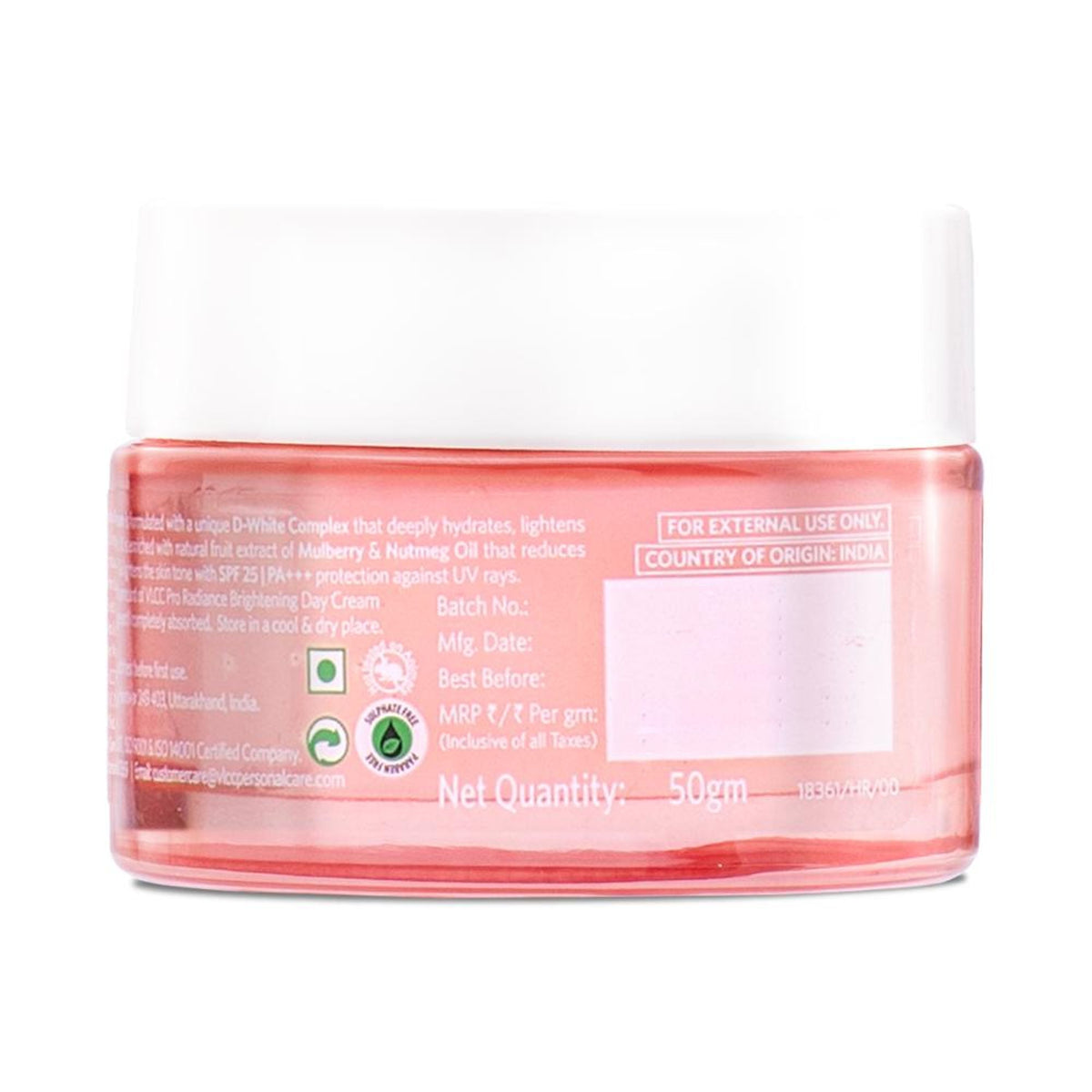 VLCC Pro Radiance Skin Brightening Day Cream SPF 25 PA+++