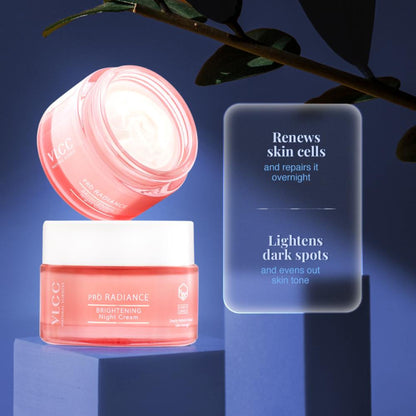 VLCC Pro Radiance Skin Brightening Night Cream For Hydrate & Repair Skin