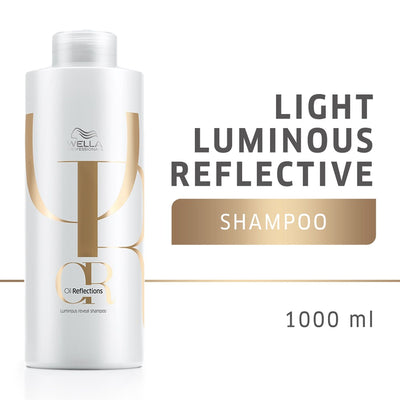 Wella Professionals Oil Reflections Luminous Reveal Shampoo for Dry, Smooth & Shiny Hair