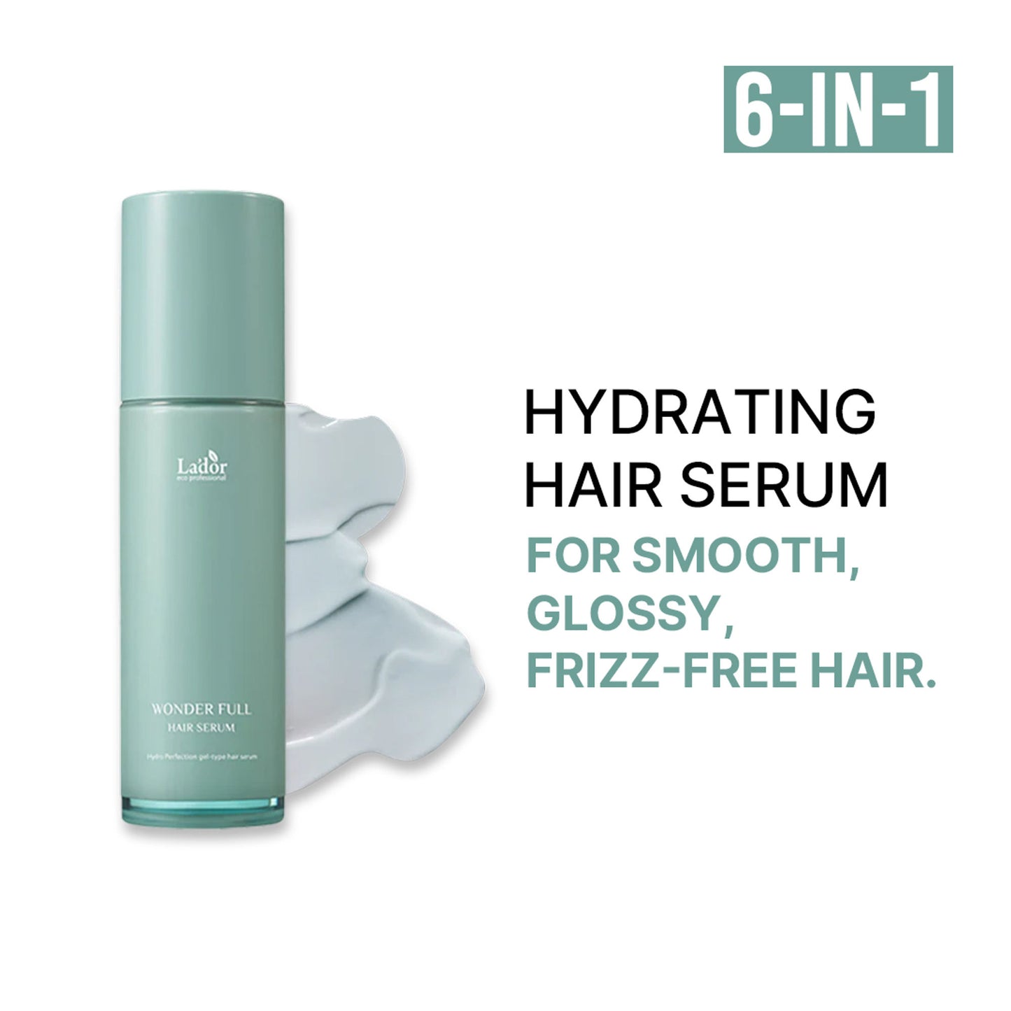 La'dor Wonder Full Korean Hair Serum for Dry & Frizzy Hair - Reduces Split Ends & Locks in Moisture