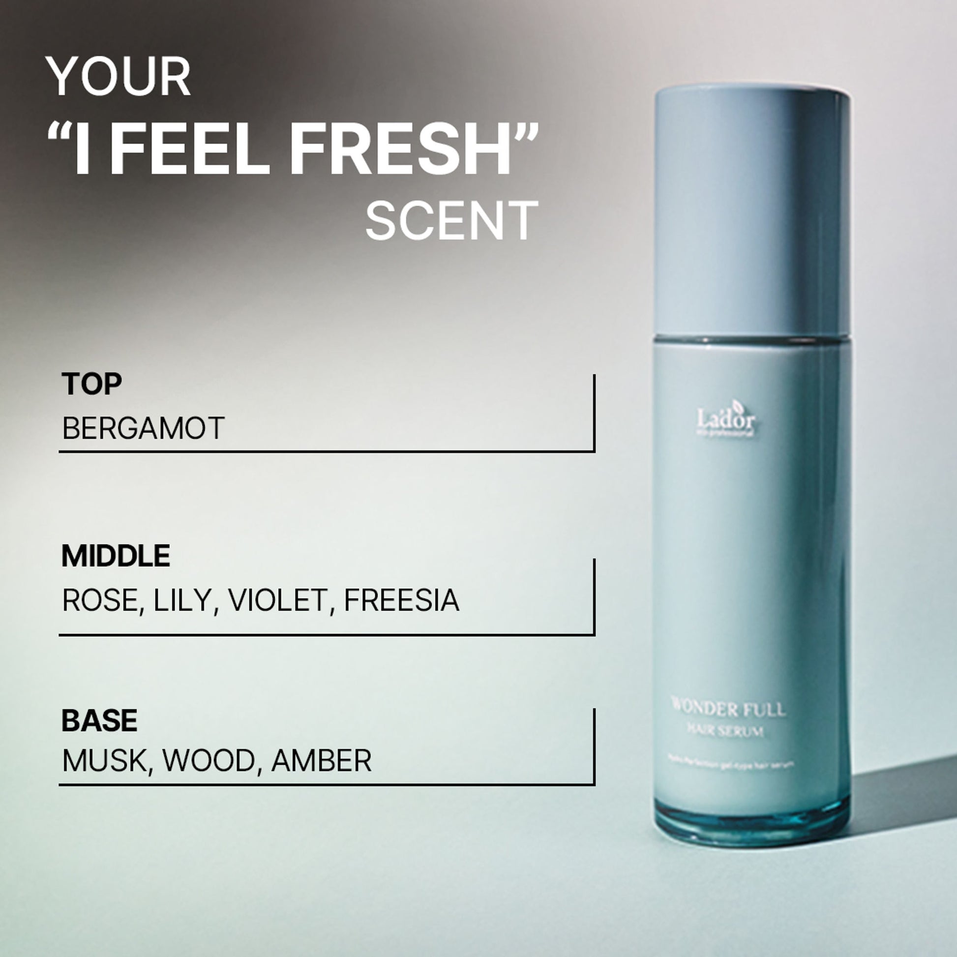 La'dor Wonder Full Korean Hair Serum for Dry & Frizzy Hair - Reduces Split Ends & Locks in Moisture