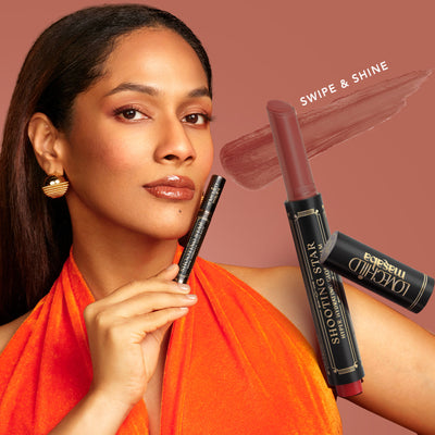 LoveChild Masaba Shooting Star Hyper Hydrating Gloss Balm, Enriched with Peptides, Shea Butter & Jojoba Oil - Hot Glaze