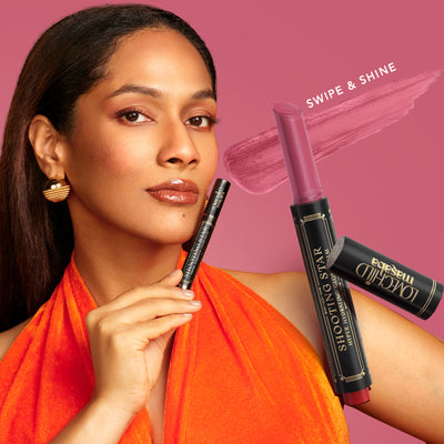 LoveChild Masaba Shooting Star Hyper Hydrating Gloss Balm, Enriched with Peptides, Shea Butter & Jojoba Oil - Cosmic Crush