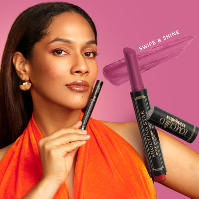 LoveChild Masaba Shooting Star Hyper Hydrating Gloss Balm, Enriched with Peptides, Shea Butter & Jojoba Oil - Polar Pink