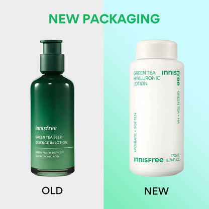 Innisfree Green Tea Hyaluronic Lotion - Lightweight & Refreshing Care