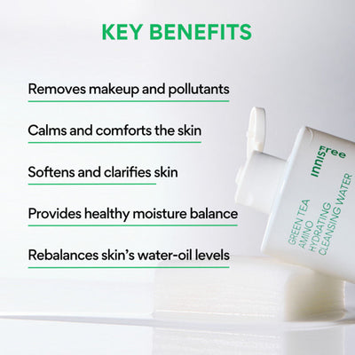 Innisfree Green Tea Cleansing Water - Removes Impurities & Makeup