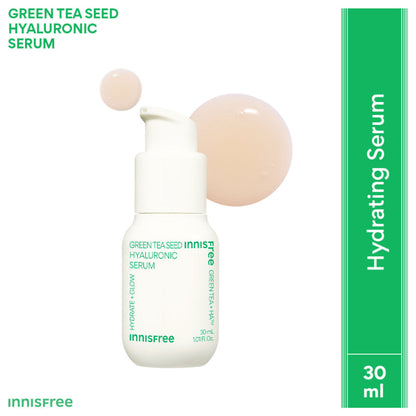 Innisfree Hyaluronic Acid Green Tea Seed Serum For Glowing & Hydrated Skin