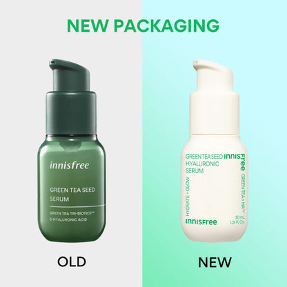 Innisfree Hyaluronic Acid Green Tea Seed Serum For Glowing & Hydrated Skin