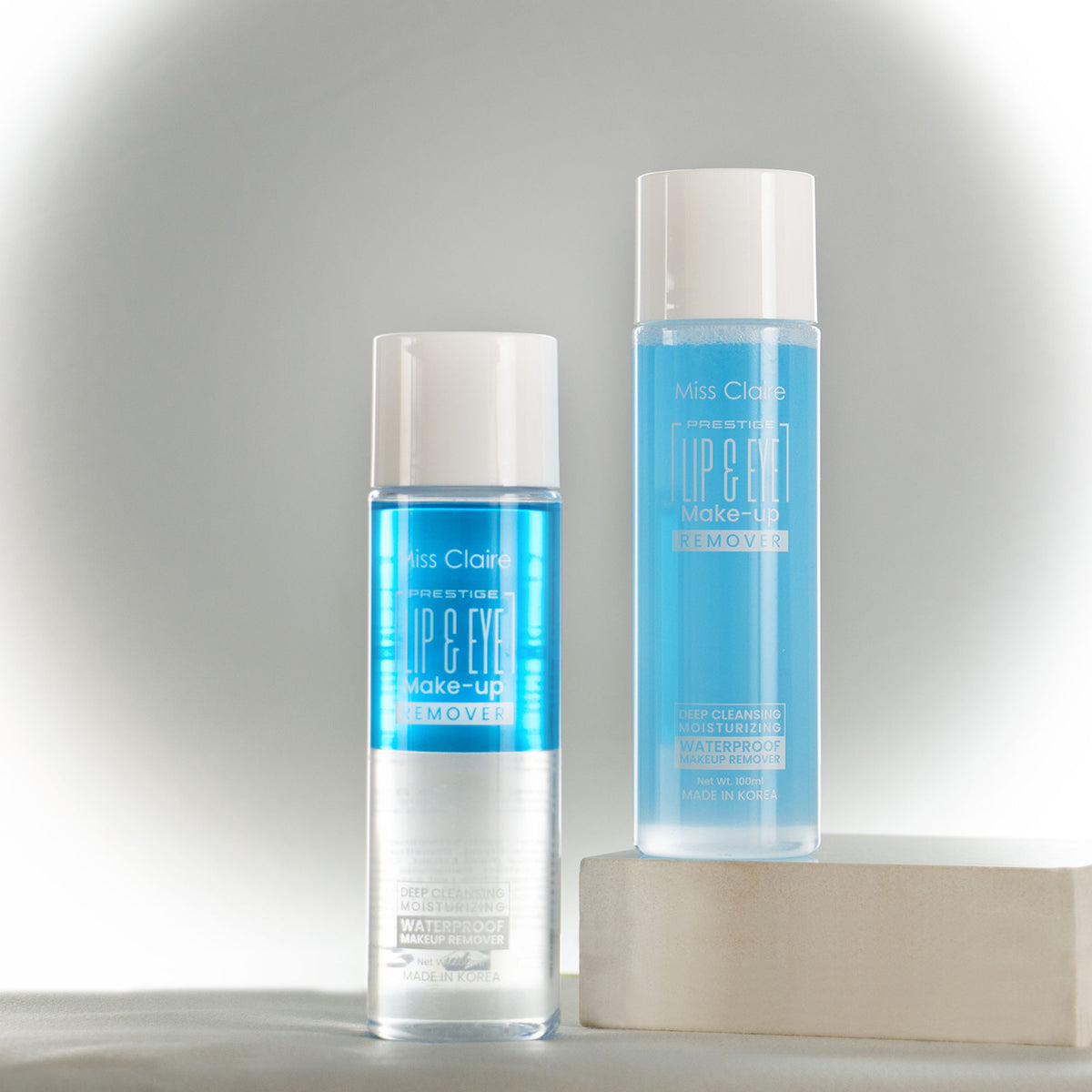 Miss Claire Prestige Lip & Eye Makeup Remover - Aqua