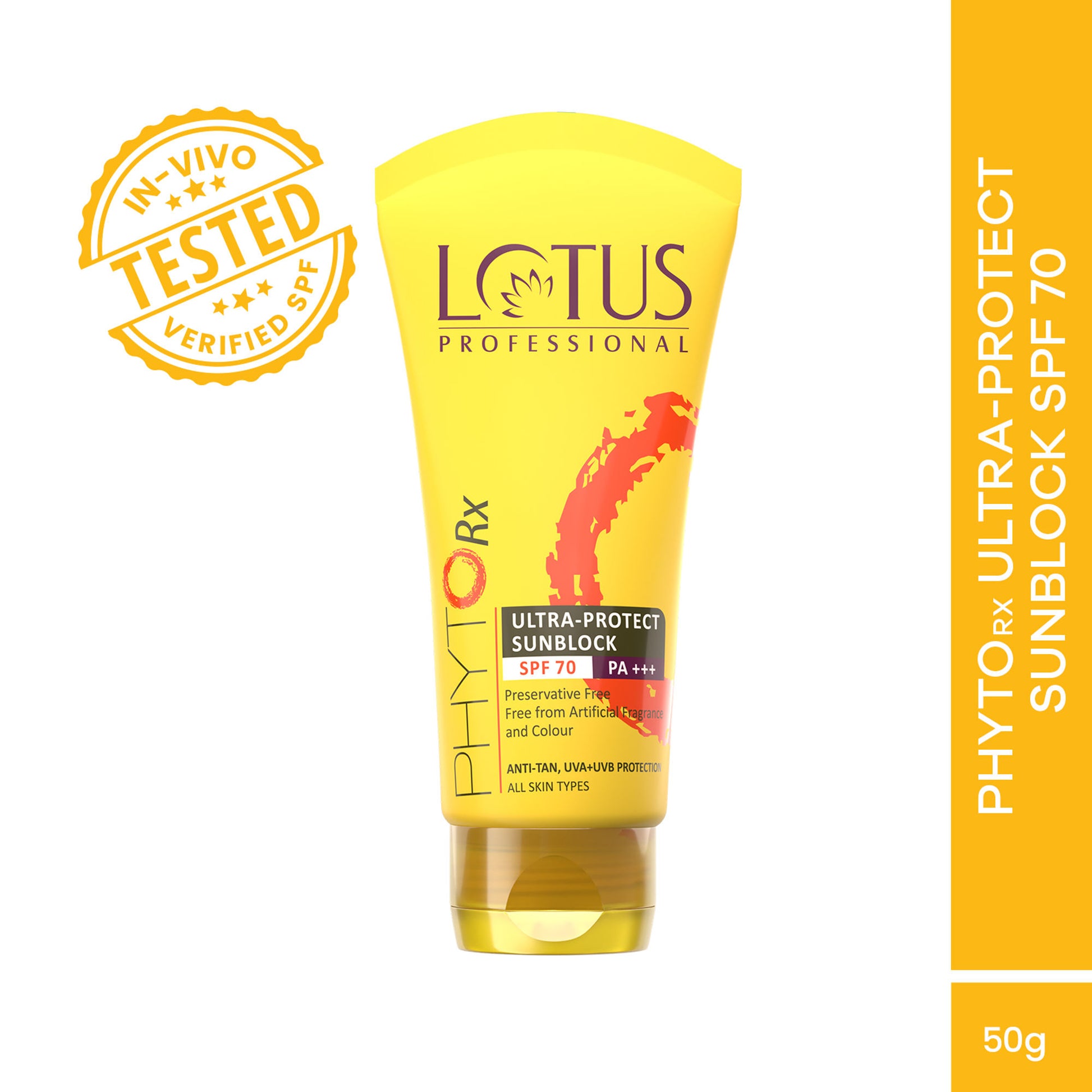 Lotus Professional PhytoRx Ultra-Protect Sunblock Sunscreen SPF 70 With UVA & UVB For All Skin Types