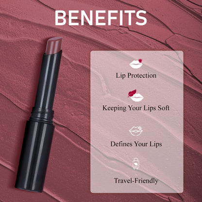 FASHION COLOUR Play All Day Non Transfer Lipstick - Mulberry