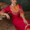 Dhiyona IE Women Floral Embroidered Kurta with Trousers