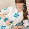 Dhiyona IE Printed Pure Cotton Tunic With Palazzo