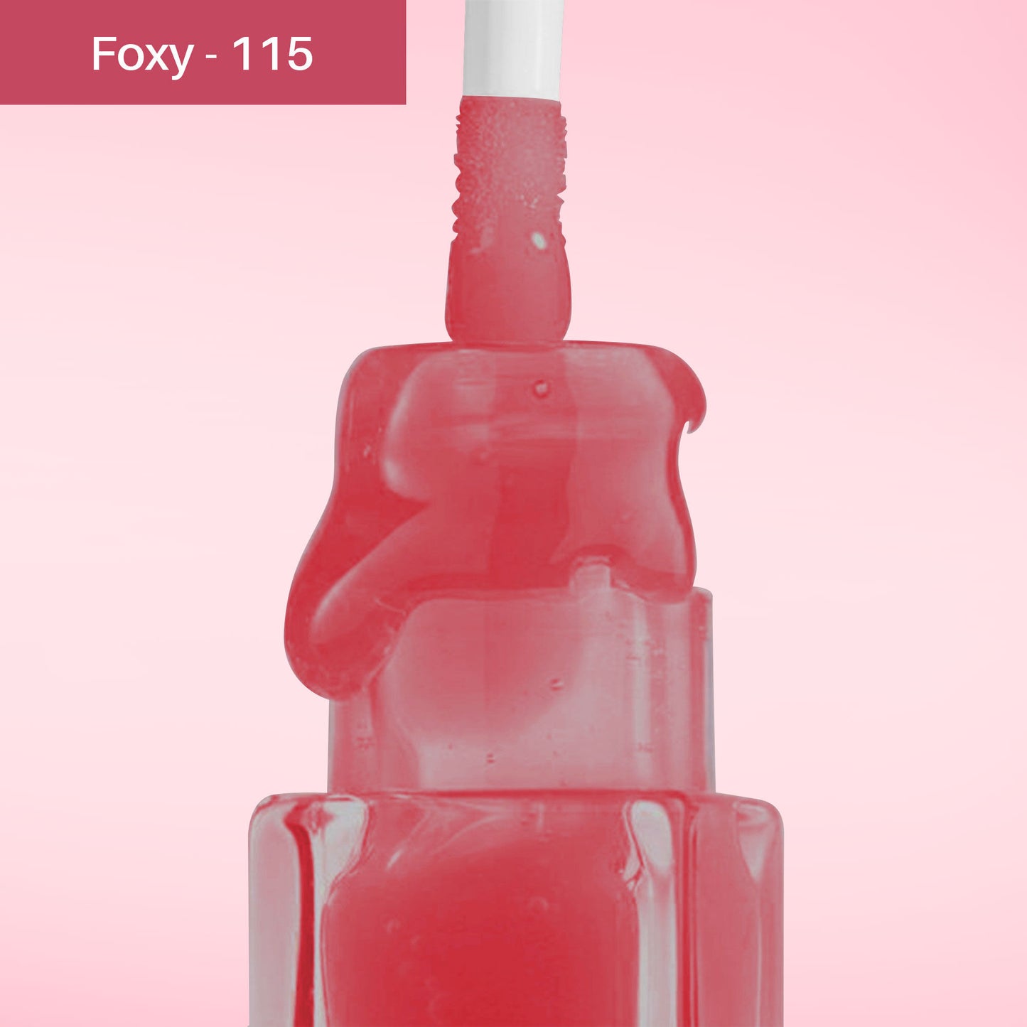 Glamveda High Shine Serum Infused Lip Gloss - Foxy