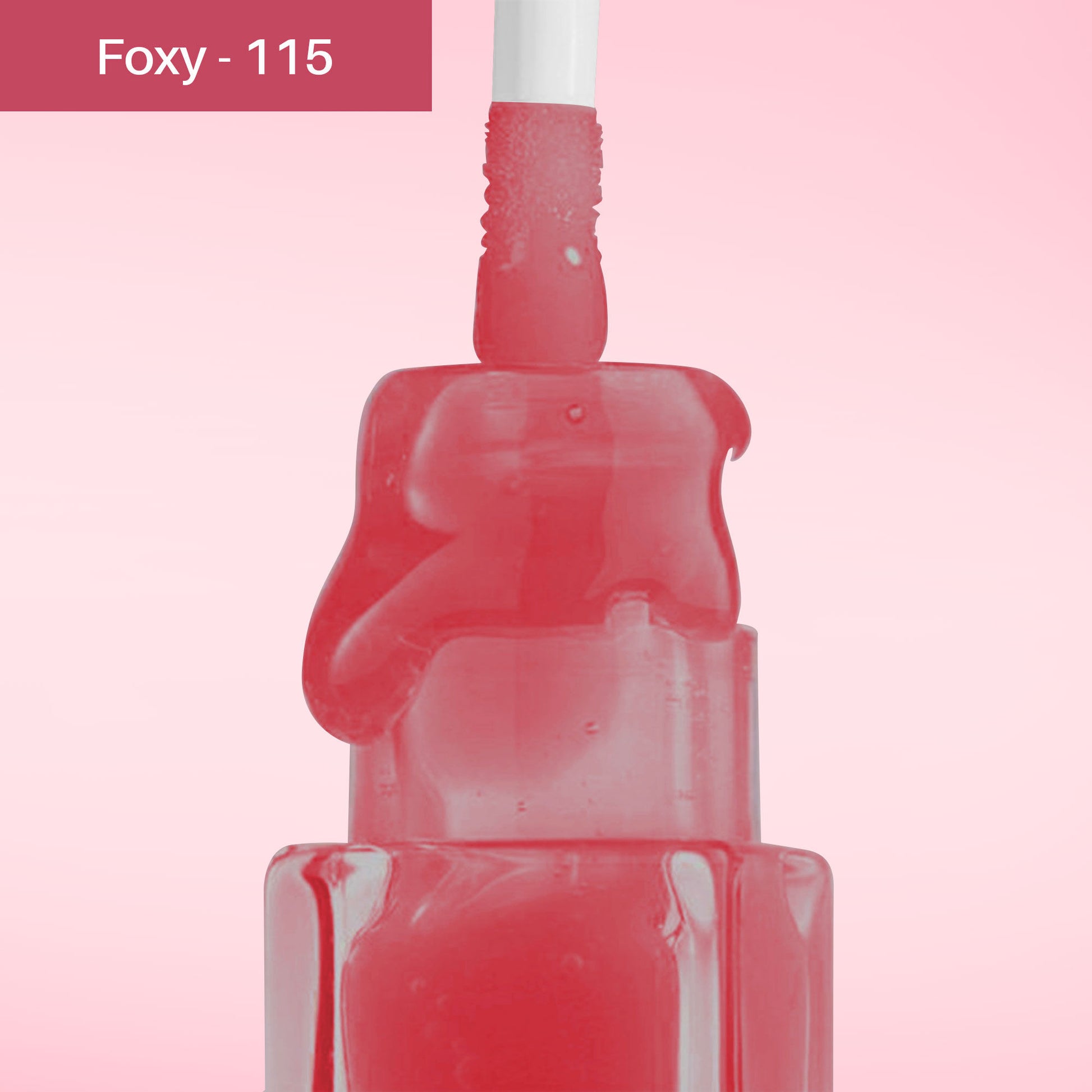 Glamveda High Shine Serum Infused Lip Gloss - Foxy
