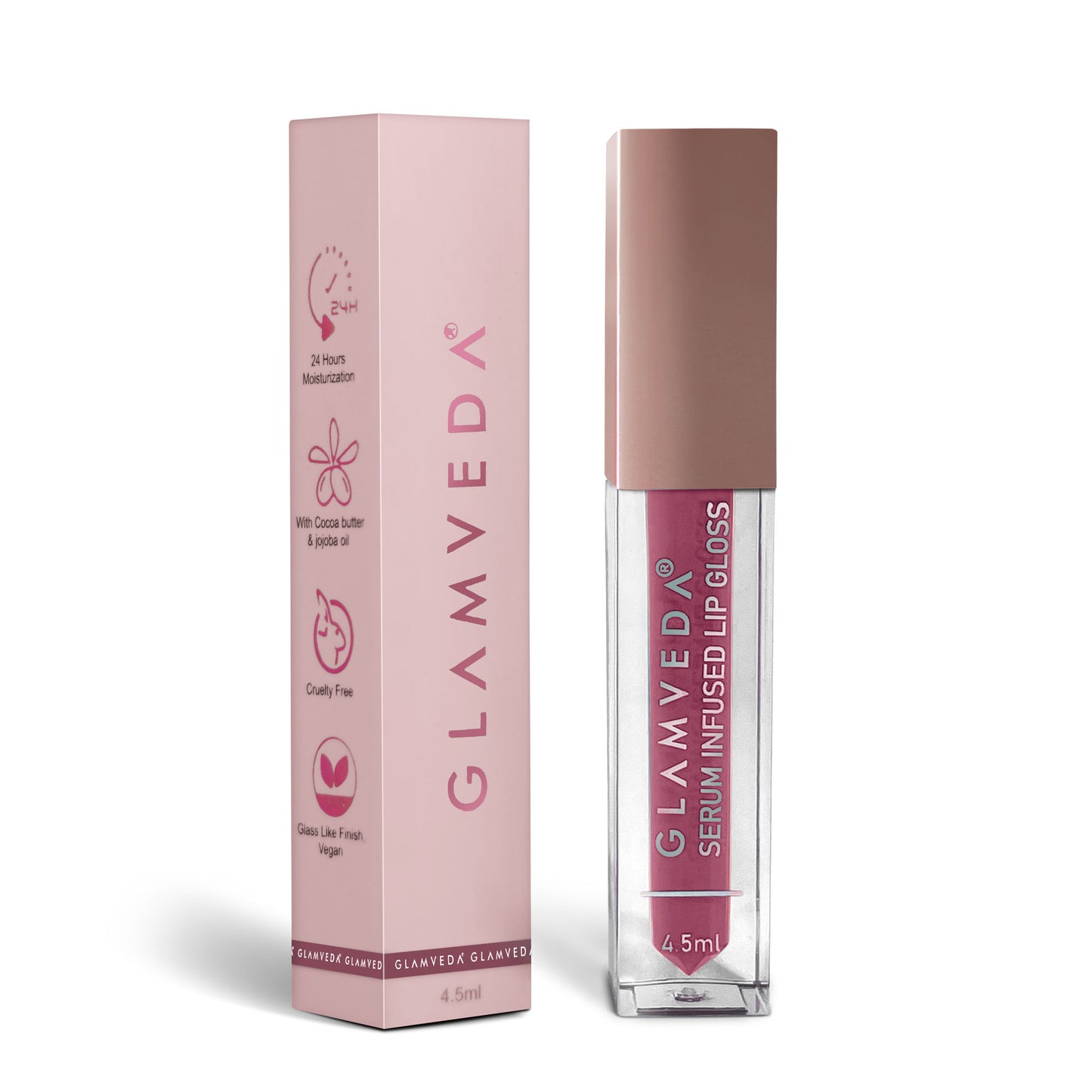 Glamveda High Shine Serum Infused Lip Gloss - Moonstuck