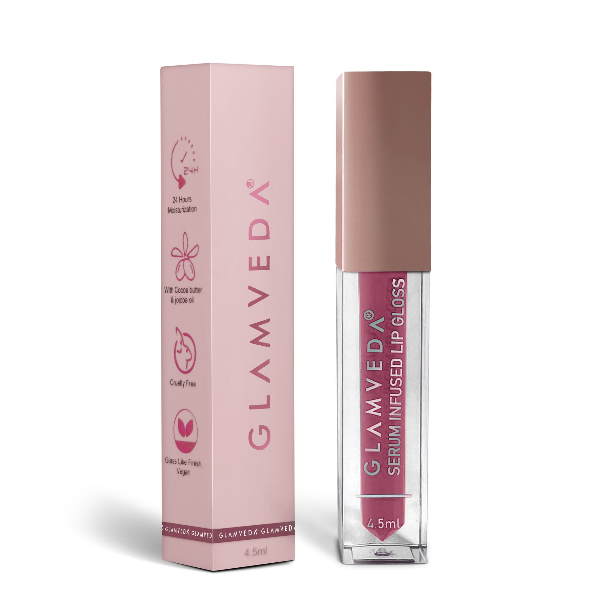 Glamveda High Shine Serum Infused Lip Gloss - Moonstuck