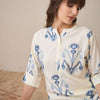 Dhiyona IE Women Printed Regular Kurta with Trousers