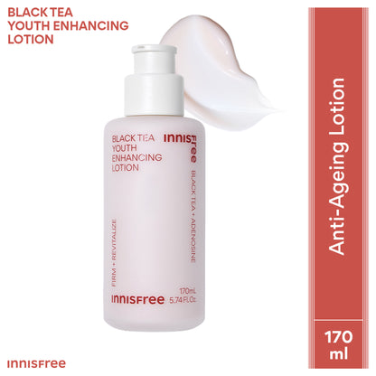 Innisfree Black Tea Youth Enhancing Lotion - Firms & Revitalizes Skin