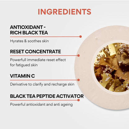 Innisfree Black Tea Youth Enhancing Treatment Essence For Anti-Wrinkle Effect - Evens Out Skin Tone