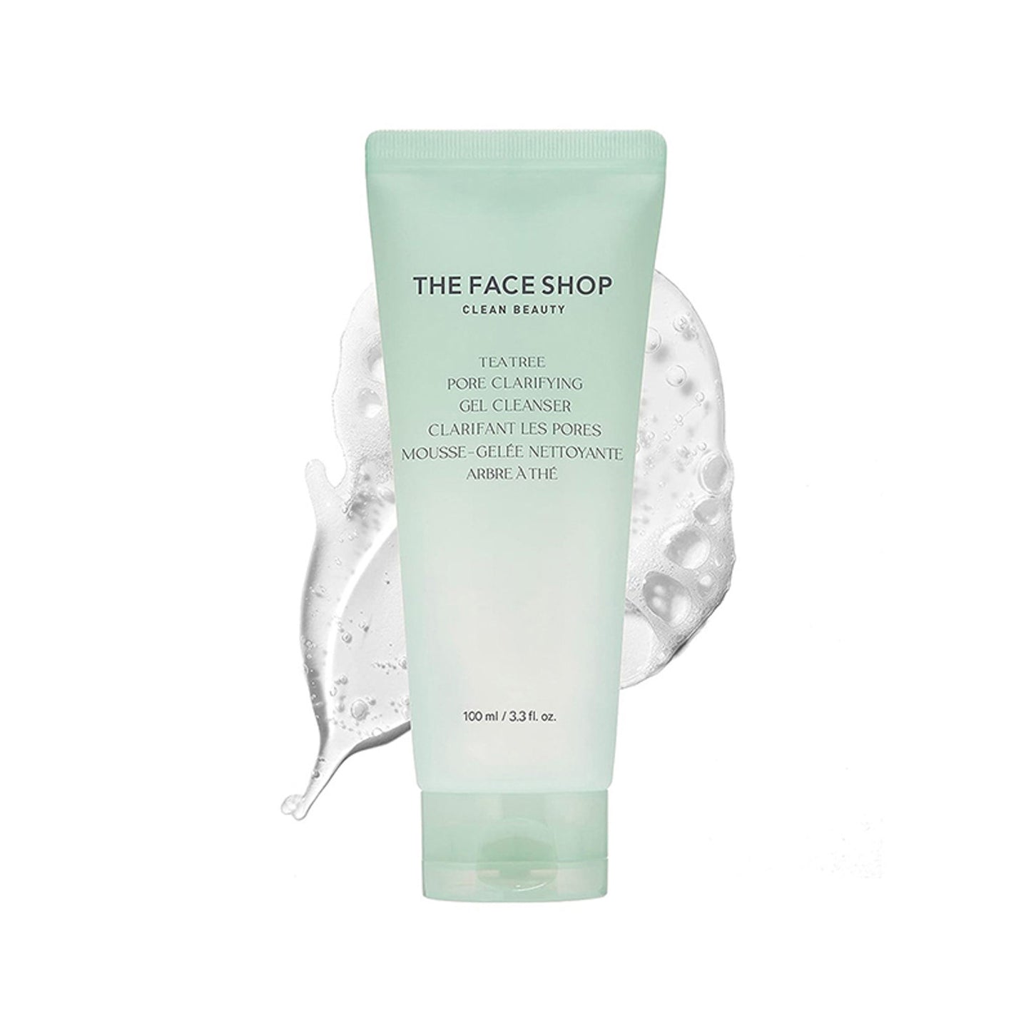 The Face Shop Tea Tree Gel Cleanser - Korean Face Wash