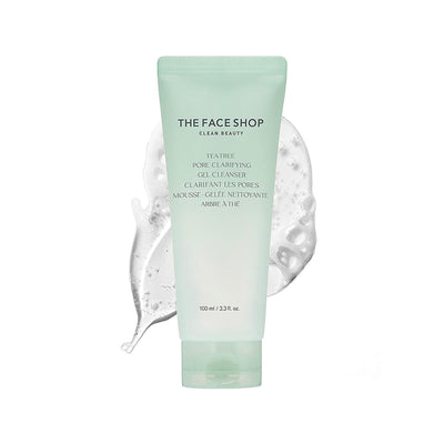 The Face Shop Tea Tree Gel Cleanser - Korean Face Wash