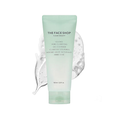 The Face Shop Tea Tree Gel Cleanser - Korean Face Wash