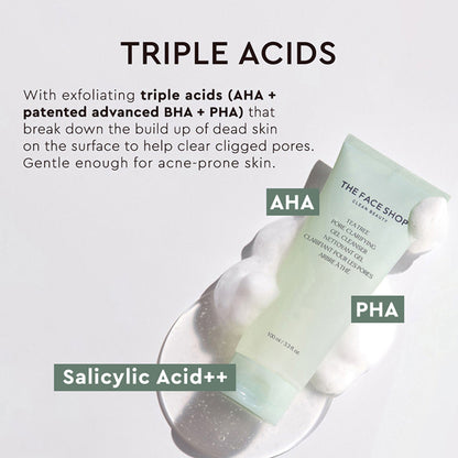 The Face Shop Tea Tree Gel Cleanser - Korean Face Wash