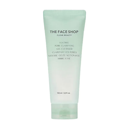 The Face Shop Tea Tree Gel Cleanser - Korean Face Wash