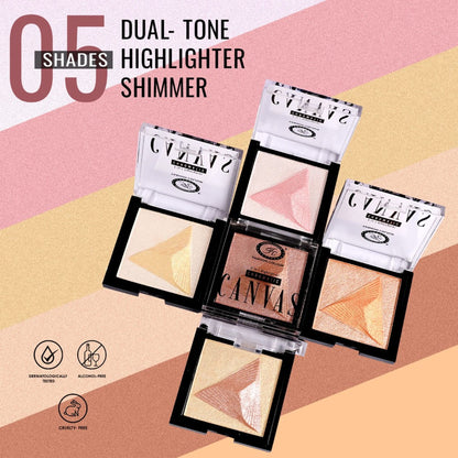 FASHION COLOUR Chromatic Canvas 2 In 1 Highlighter - Shade 03