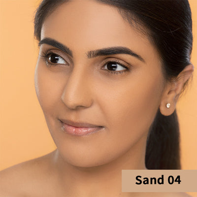 Nykaa Cosmetics All Day Matte 12HR Oil Control Face Compact Powder With SPF 15 PA ++ - Sand 04