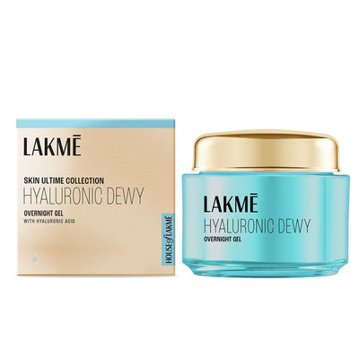 Lakme Hyaluronic Dewy Overnight Gel with Hyaluronic Acid