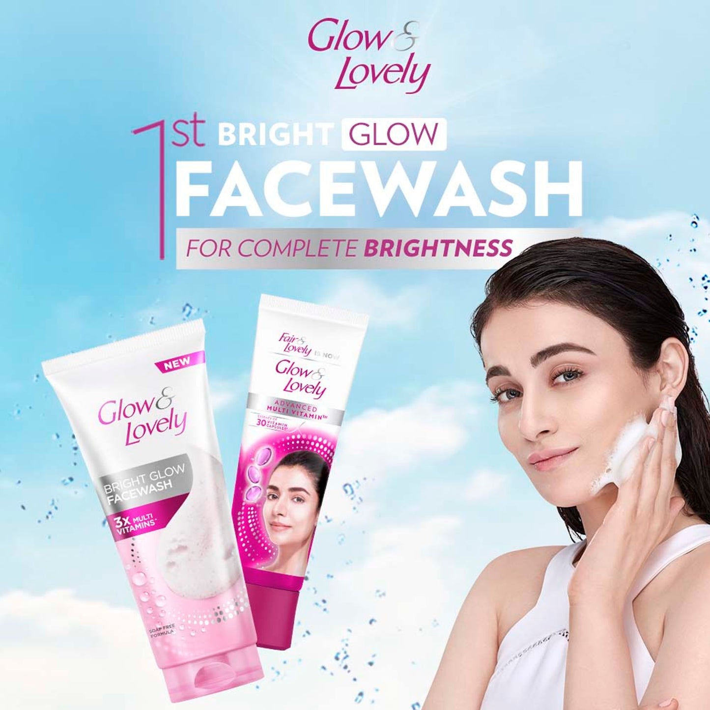 Glow & Lovely Insta Glow Multi Vitamins Face Wash
