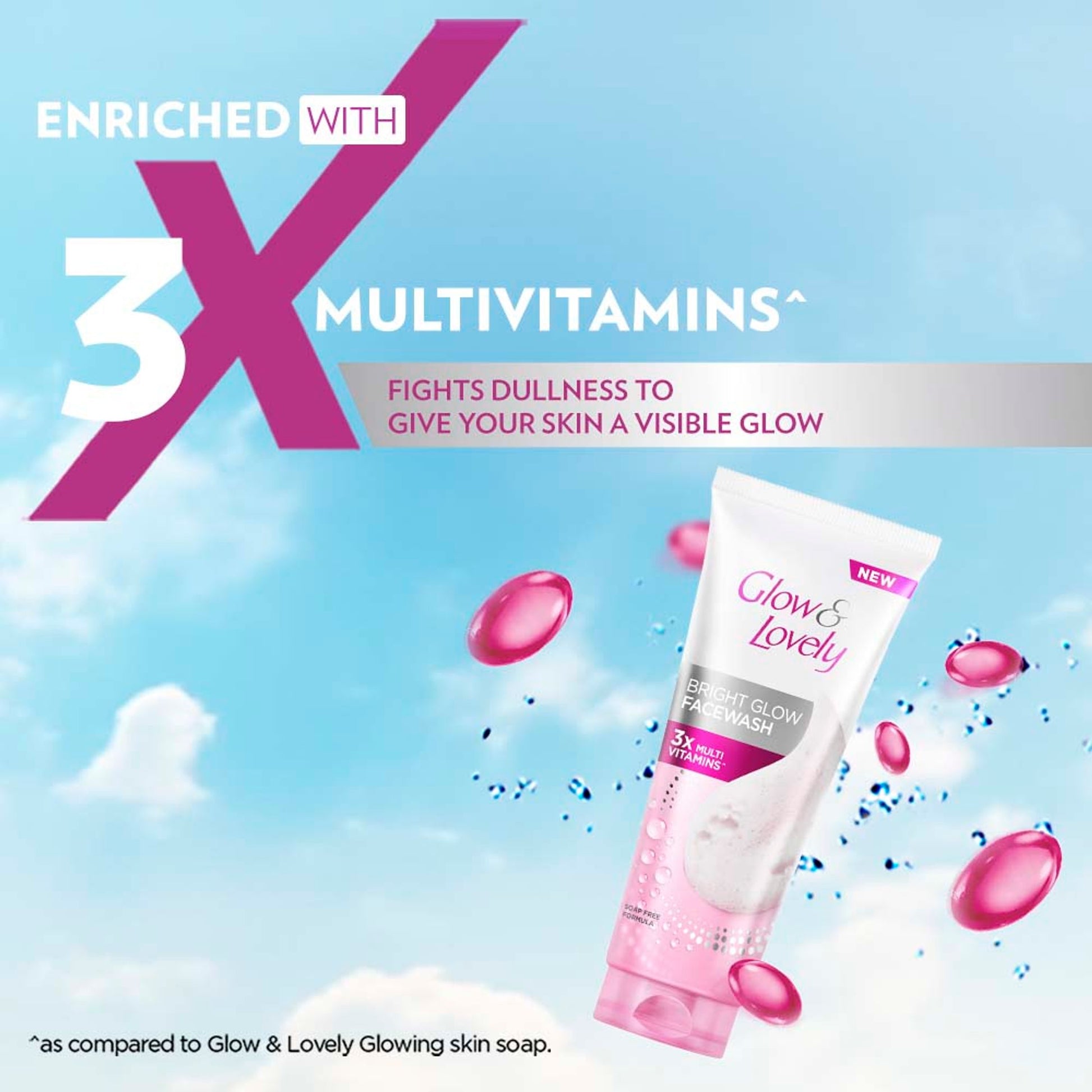 Glow & Lovely Insta Glow Multi Vitamins Face Wash