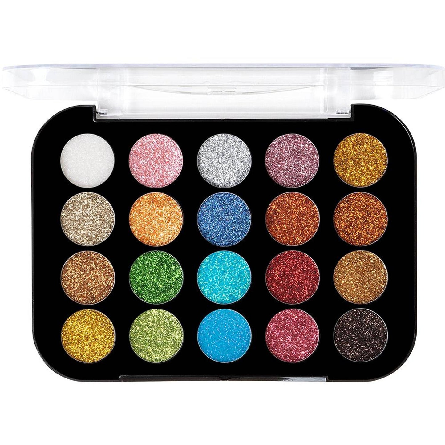Shryoan 20 Glitter Shades Eyeshadow Palette - Glitter Eyeshadow 01